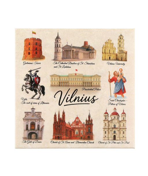 Magnetas Vilnius miesto simboliai